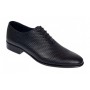 Pantofi barbati eleganti din piele naturala de culoare negru lac - GKR200LN